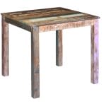 Dining Table Solid Reclaimed Wood 80x82x76 cm 1