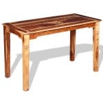 Dining Table Solid Sheesham Wood 120x60x76 cm 2