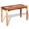 120cm Narrow Dining Table Solid Light Sheesham Wood