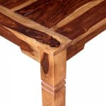 Dining Table Solid Sheesham Wood 120x60x76 cm 7