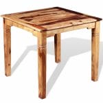 Dining Table Solid Sheesham Wood 82x80x76 cm 3