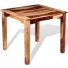 Dining Table Solid Sheesham Wood 82x80x76 cm