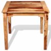 Dining Table Solid Sheesham Wood 82x80x76 cm
