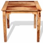Dining Table Solid Sheesham Wood 82x80x76 cm 6