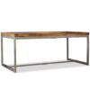 Dining Table Solid Sheesham Wood and Steel 180 cm