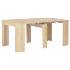 Extendable Dining Table Sonoma Oak 175x90x75 cm