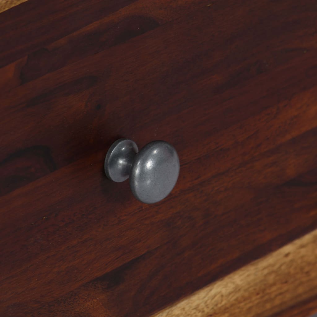 Highboard 95x48x150 cm Solid Sheesham Wood