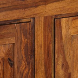 Highboard Solid Sheesham Wood 180x45x200 cm