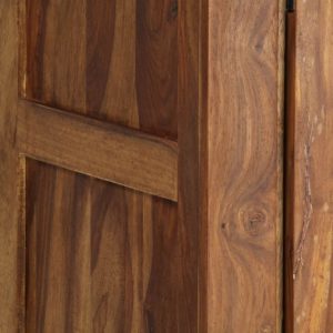 Highboard Solid Sheesham Wood 90x40x175 cm
