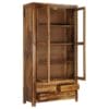 Highboard Solid Sheesham Wood 90x40x175 cm