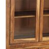Highboard Solid Sheesham Wood 90x40x175 cm