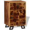 Nightstand Solid Sheesham Wood 37x30x54 cm