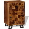 Nightstand Solid Sheesham Wood 37x30x54 cm
