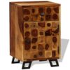 Nightstand Solid Sheesham Wood 37x30x54 cm
