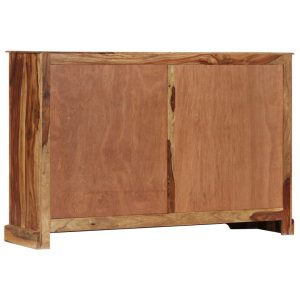 Shoe Cabinet 140x35x90 cm Solid Sheesham Wood