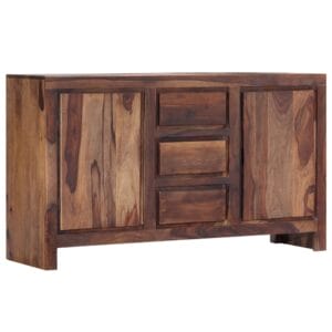 Sideboard 140x40x80 cm Solid Sheesham Wood
