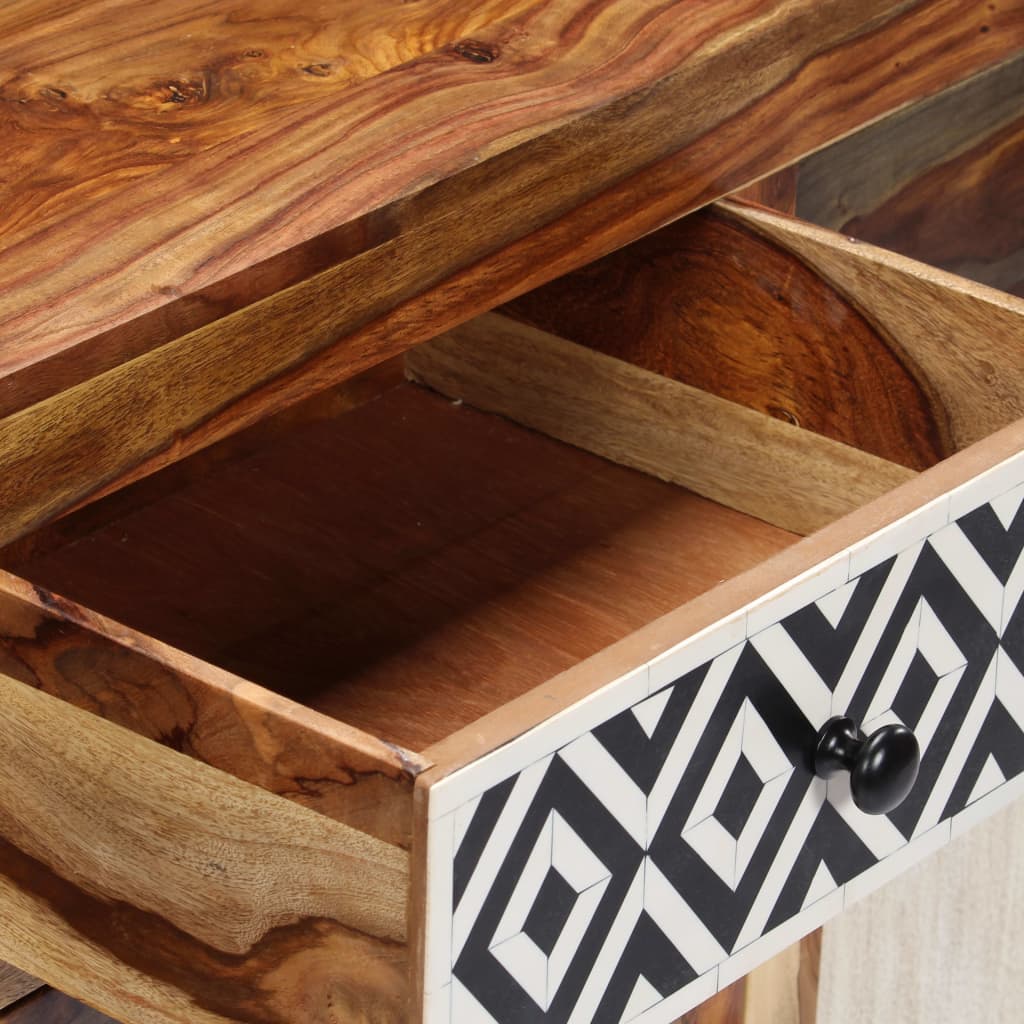 Sideboard 140x40x80 cm Solid Sheesham Wood