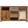 Sideboard 140x40x80 cm Solid Sheesham Wood