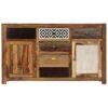 Sideboard 140x40x80 cm Solid Sheesham Wood