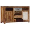Sideboard 140x40x80 cm Solid Sheesham Wood