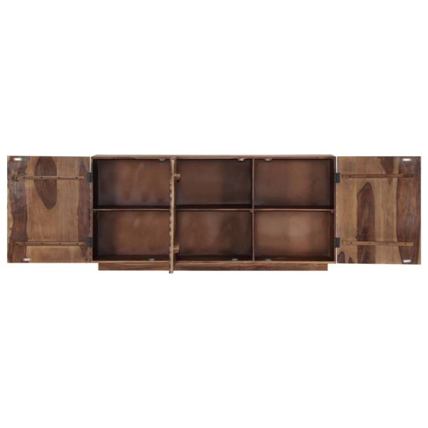 Sideboard 160x40x75 cm Solid Sheesham Wood