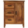 Sideboard 65x30x80 cm Solid Sheesham Wood
