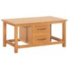 Sideboard 88x53x43 cm Solid Oak Wood and Water Hyacinth