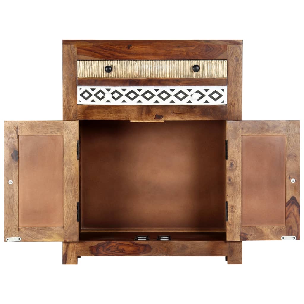 Sideboard Cabinet 60x30x75 cm Solid Sheesham Wood