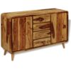 Sideboard Sheesham Wood 140x40x87 cm
