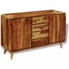 Sideboard Sheesham Wood 140x40x87 cm
