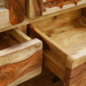 Sideboard Sheesham Wood 90x40x175 cm