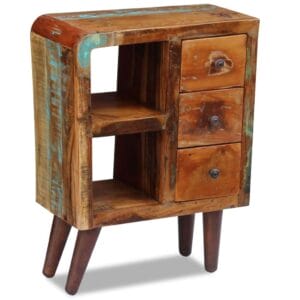 Sideboard Solid Reclaimed Wood 60x30x80 cm
