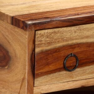 Sideboard Solid Sheesham Wood 100x30x130 cm