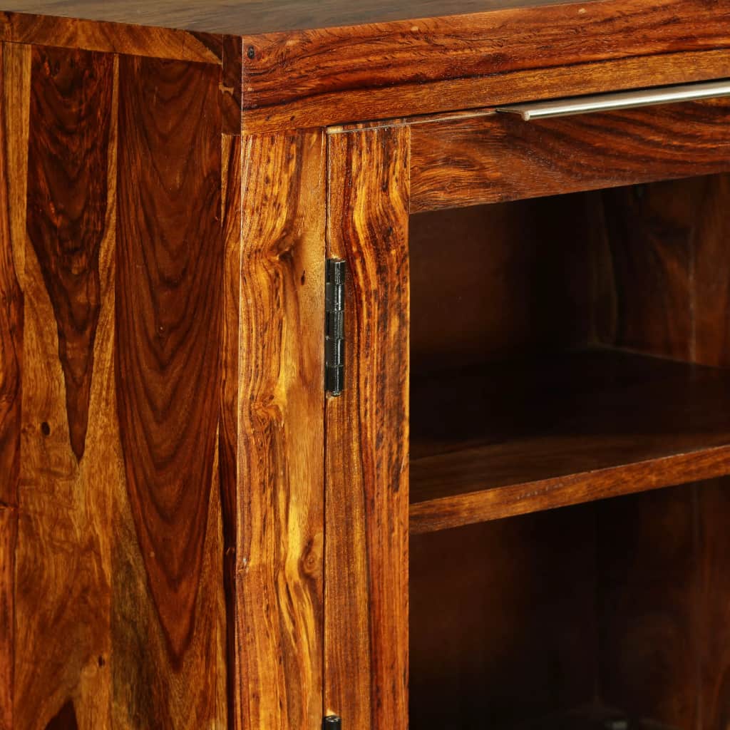 Sideboard Solid Sheesham Wood 100x35x140 cm
