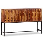 Sideboard Solid Sheesham Wood 120x30x80 cm 2