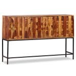 Sideboard Solid Sheesham Wood 120x30x80 cm 3