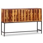 Sideboard Solid Sheesham Wood 120x30x80 cm 4
