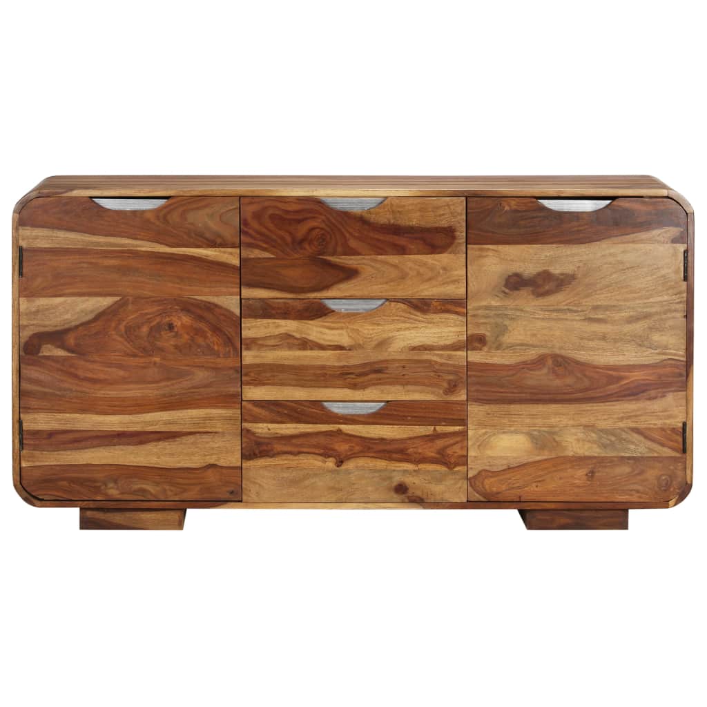 Sideboard Solid Sheesham Wood 145x40x75 cm