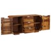 Sideboard Solid Sheesham Wood 145x40x75 cm