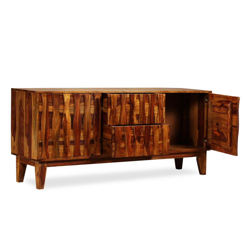 Sideboard Solid Sheesham Wood 160x45x70 cm