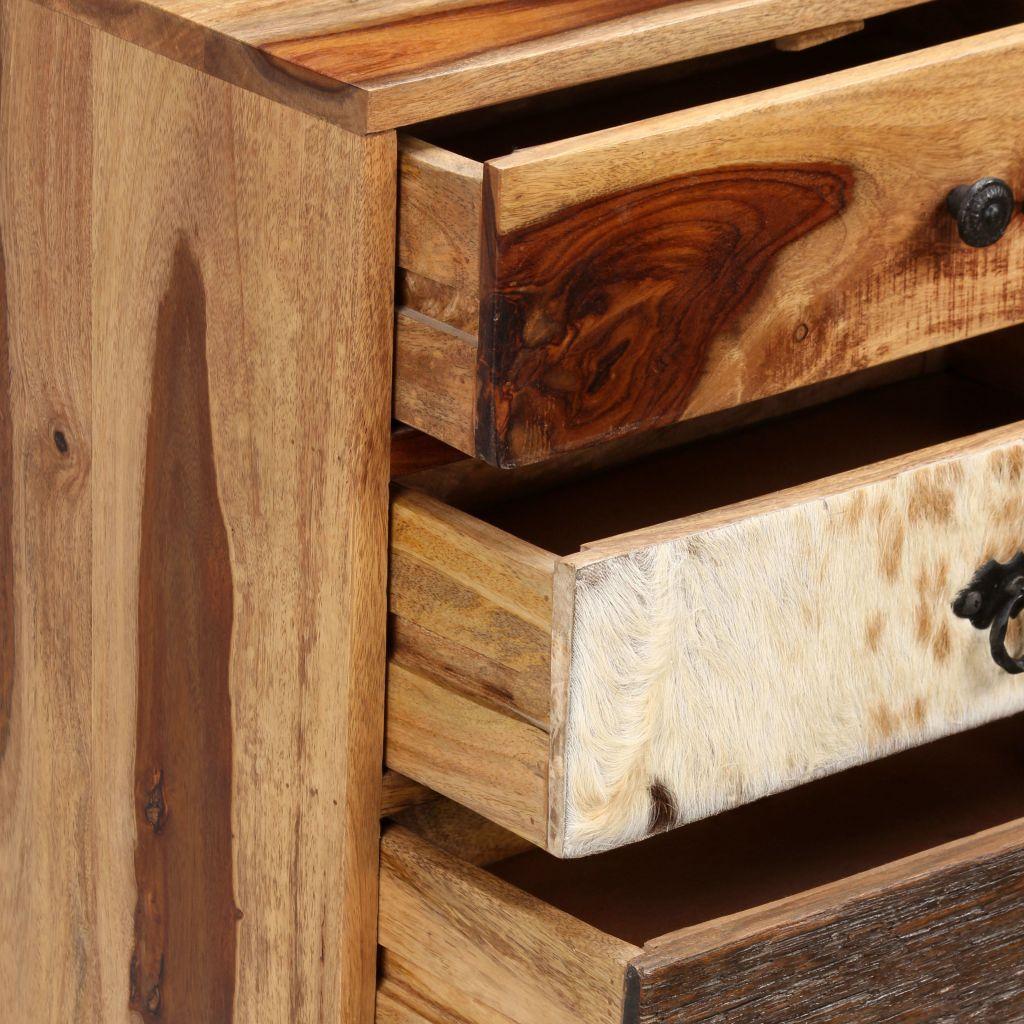 Sideboard Solid Sheesham Wood 50x30x86 cm