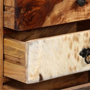 Sideboard Solid Sheesham Wood 50x30x86 cm
