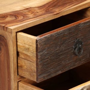 Sideboard Solid Sheesham Wood 70x30x80 cm