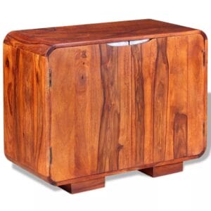 Sideboard Solid Sheesham Wood 75x35x60 cm