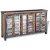 Sideboard with 6 Doors Solid Reclaimed Wood