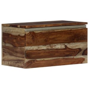 Storage Chest 30x30x57 cm Solid Sheesham Wood