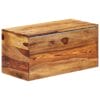 Storage Chest 80x40x40 cm Solid Sheesham Wood