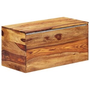 Storage Chest 80x40x40 cm Solid Sheesham Wood