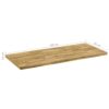 Table Top Solid Oak Wood Rectangular 44 mm 100x60 cm