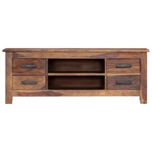 TV Cabinet 110x30x40 cm Solid Sheesham Wood
